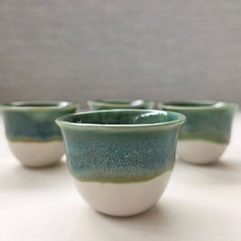 green gahwa cups (set of 2)