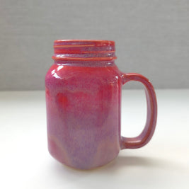 ceramic mason jar mug