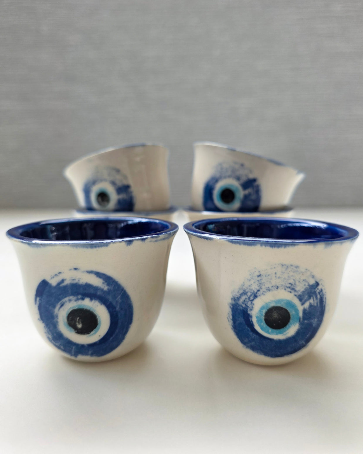 blue eye gahwa cups (set of 2)