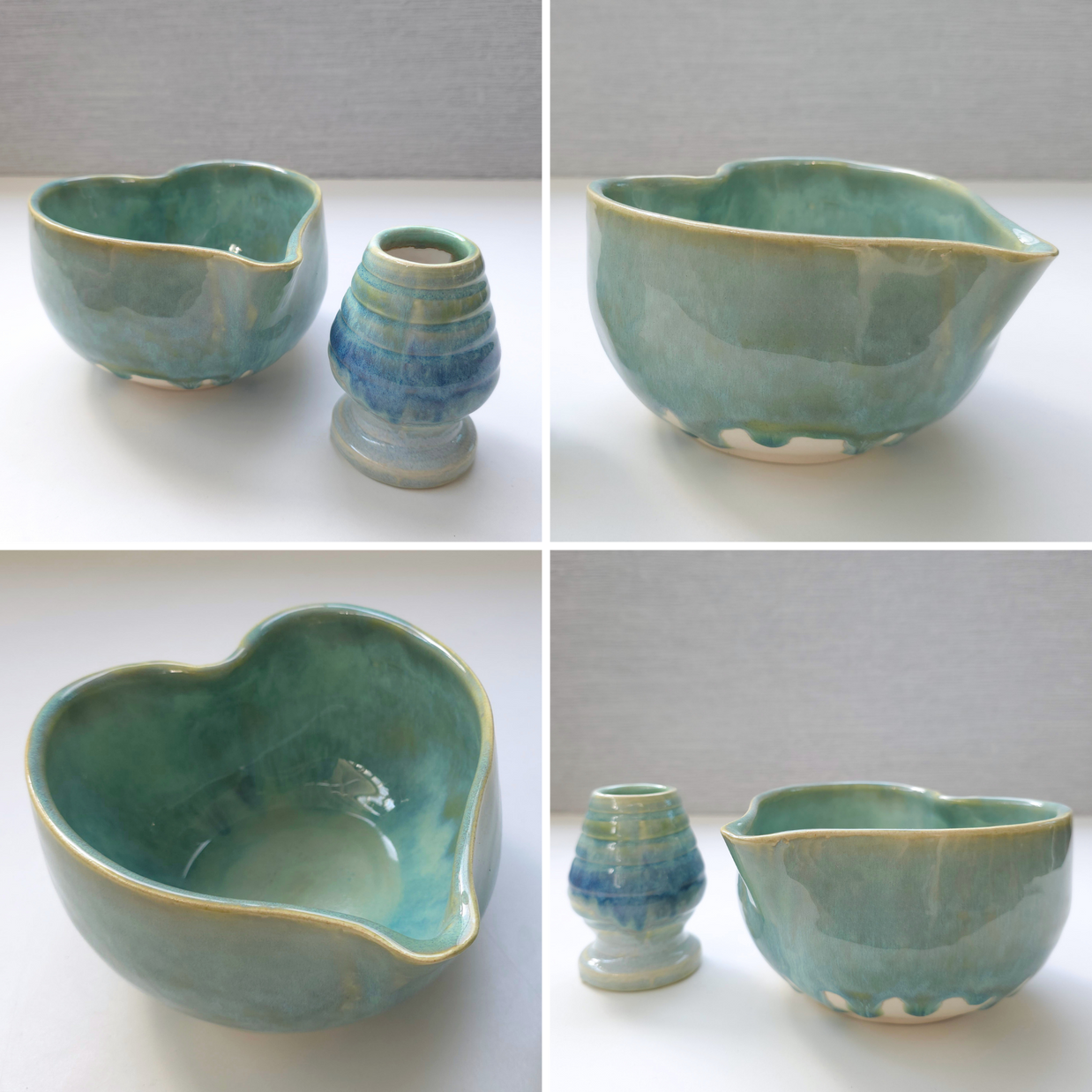 heart matcha set
