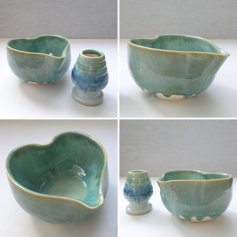 heart matcha set