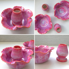 hibiscus matcha set