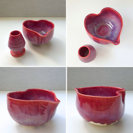 heart matcha set