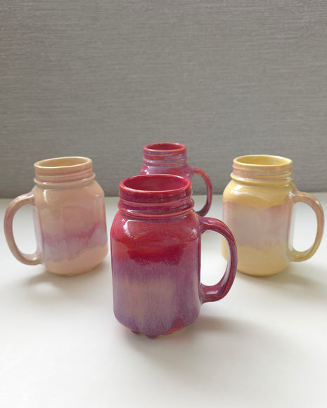 ceramic mason jar