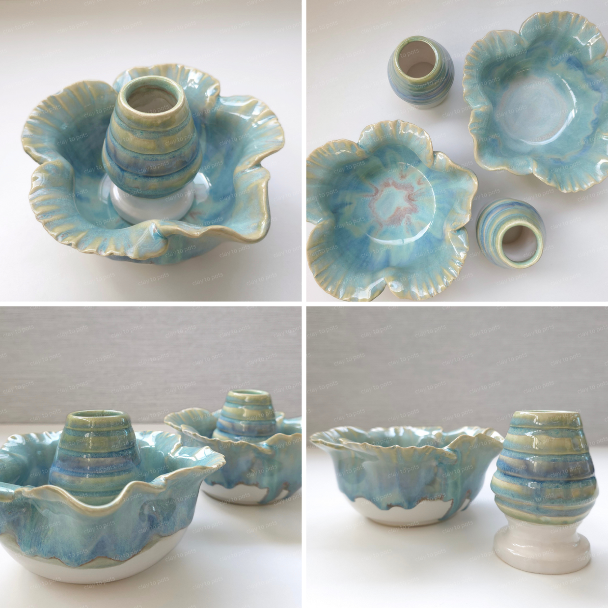 hibiscus matcha set