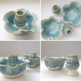 hibiscus matcha set
