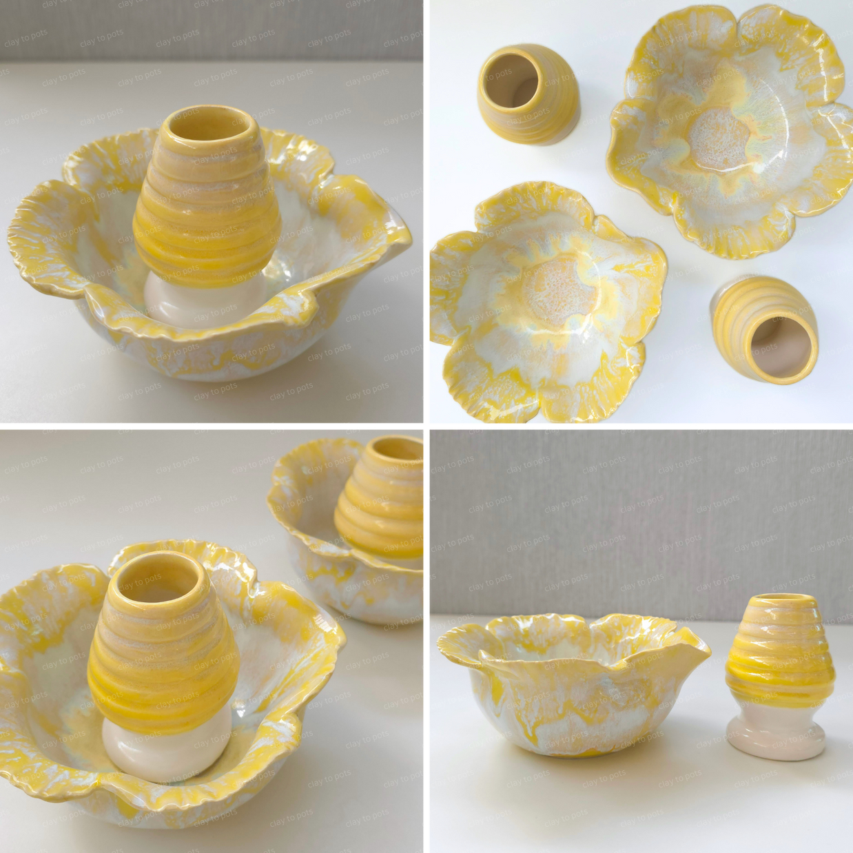 hibiscus matcha set