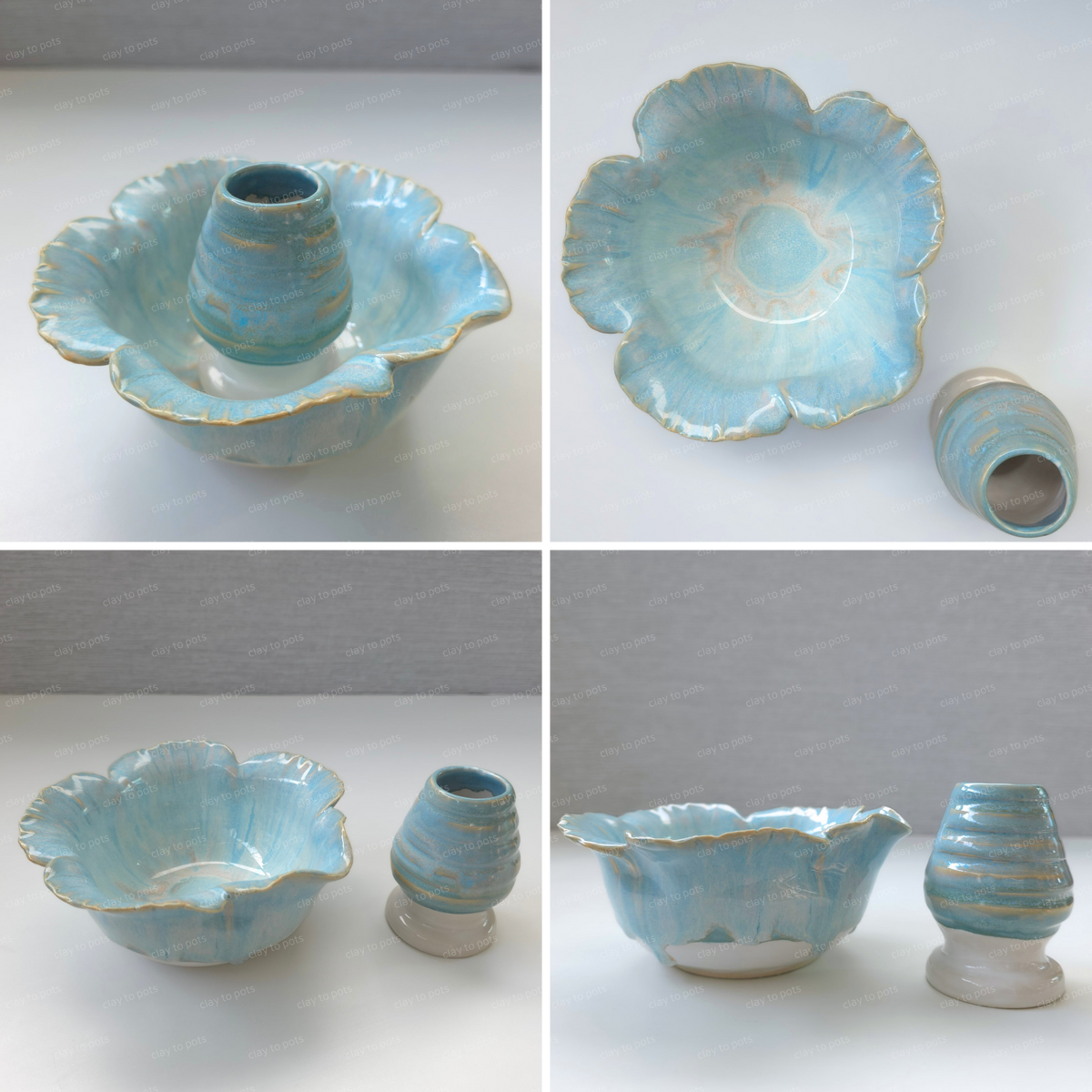 hibiscus matcha set