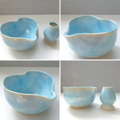 heart matcha set