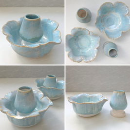 hibiscus matcha set