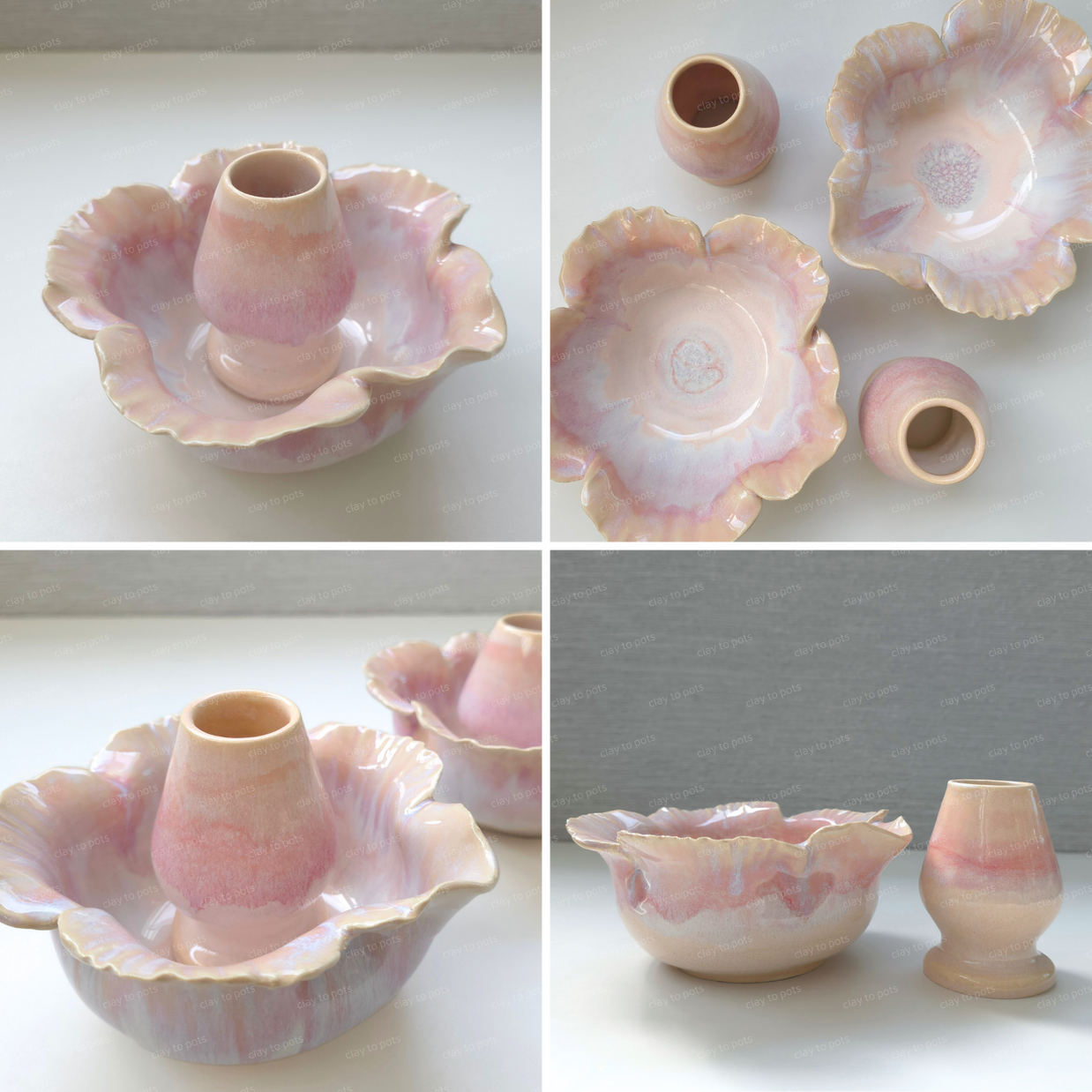 hibiscus matcha set