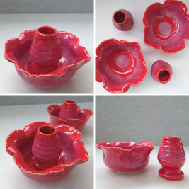 hibiscus matcha set