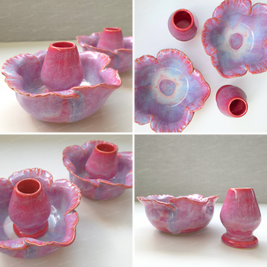 hibiscus matcha set
