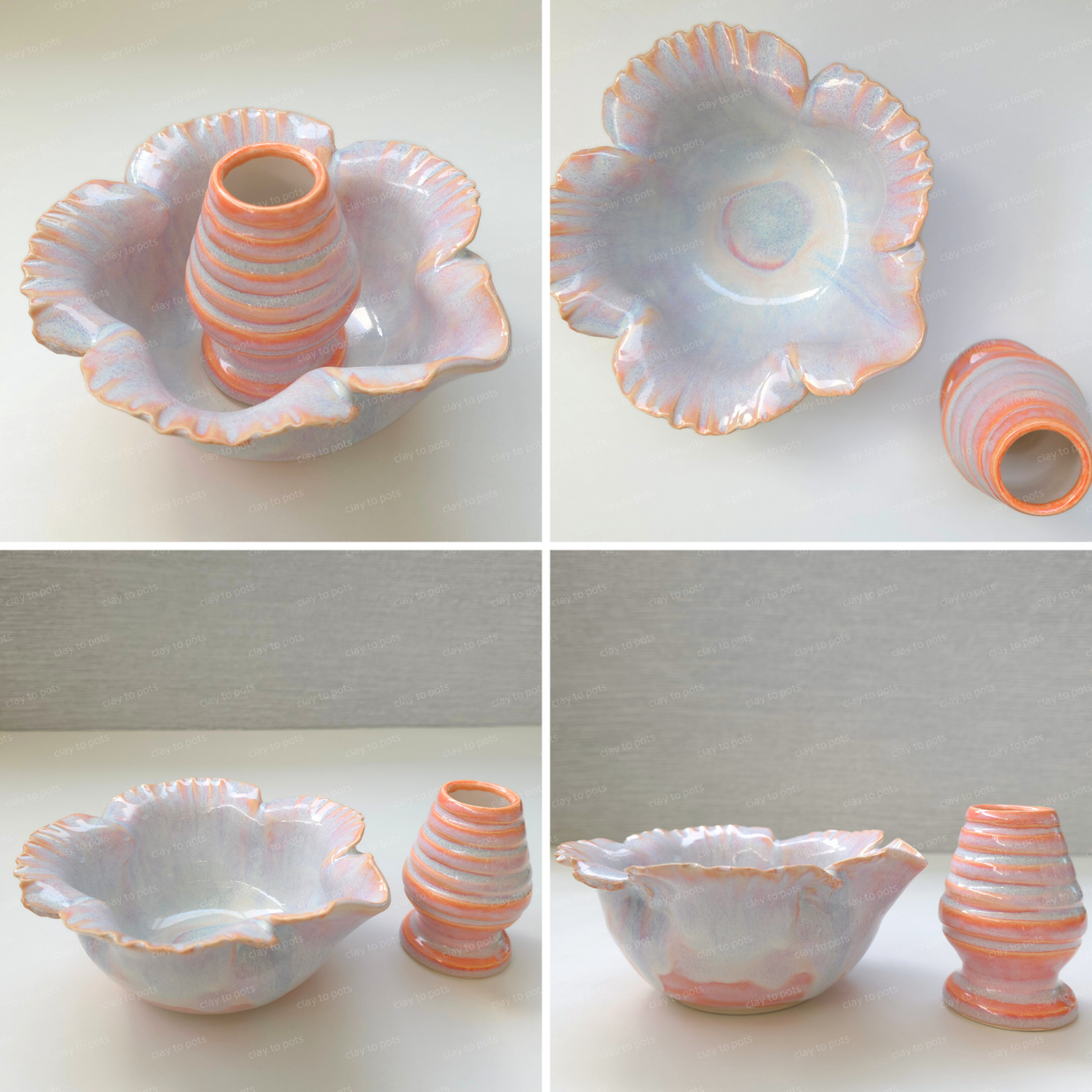 hibiscus matcha set