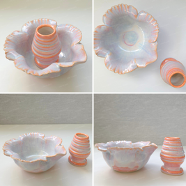 hibiscus matcha set