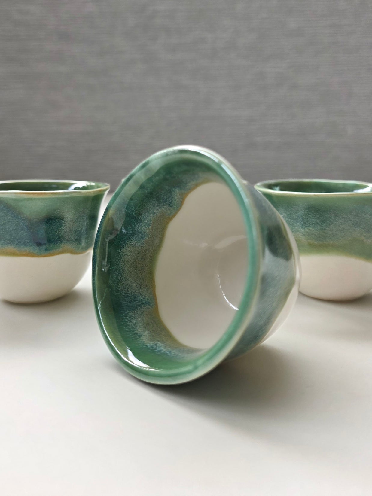 green gahwa cups (set of 2)