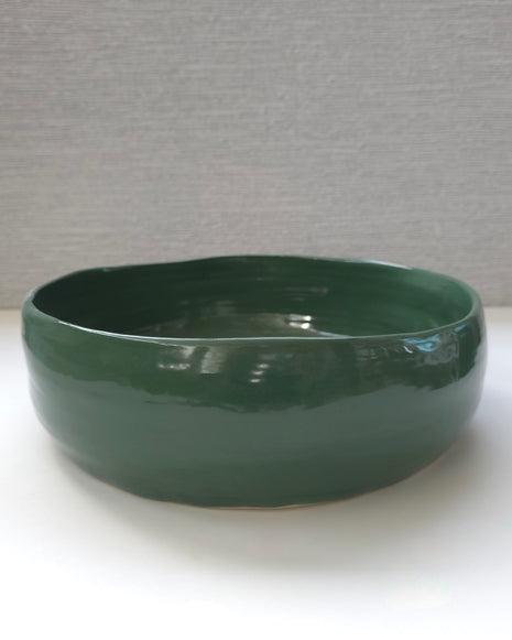 round green serving platter - medium