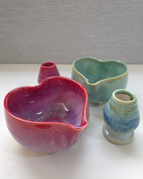 heart matcha set