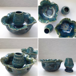 hibiscus matcha set