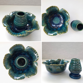 hibiscus matcha set