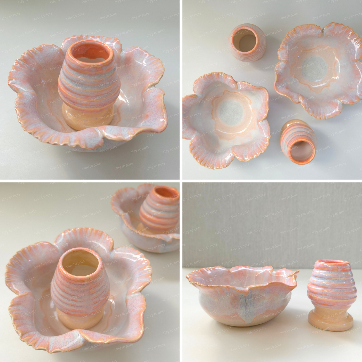 hibiscus matcha set