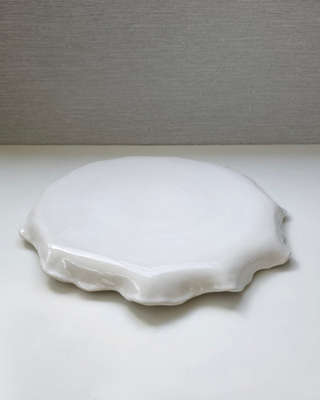 ruffled serving platter