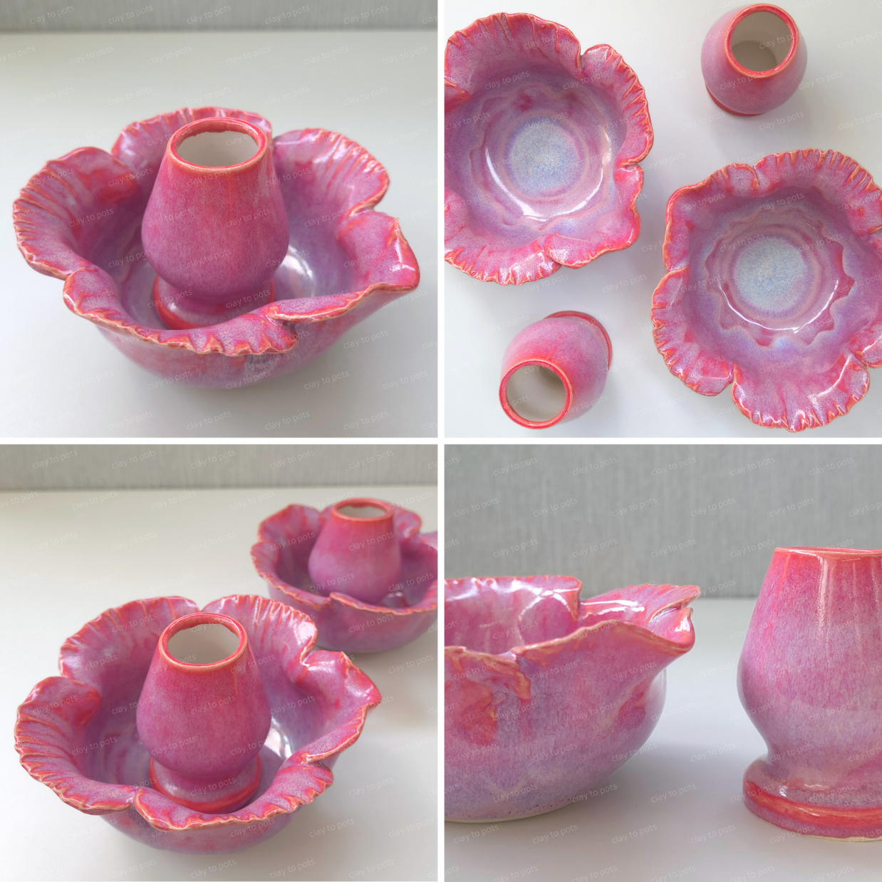 hibiscus matcha set