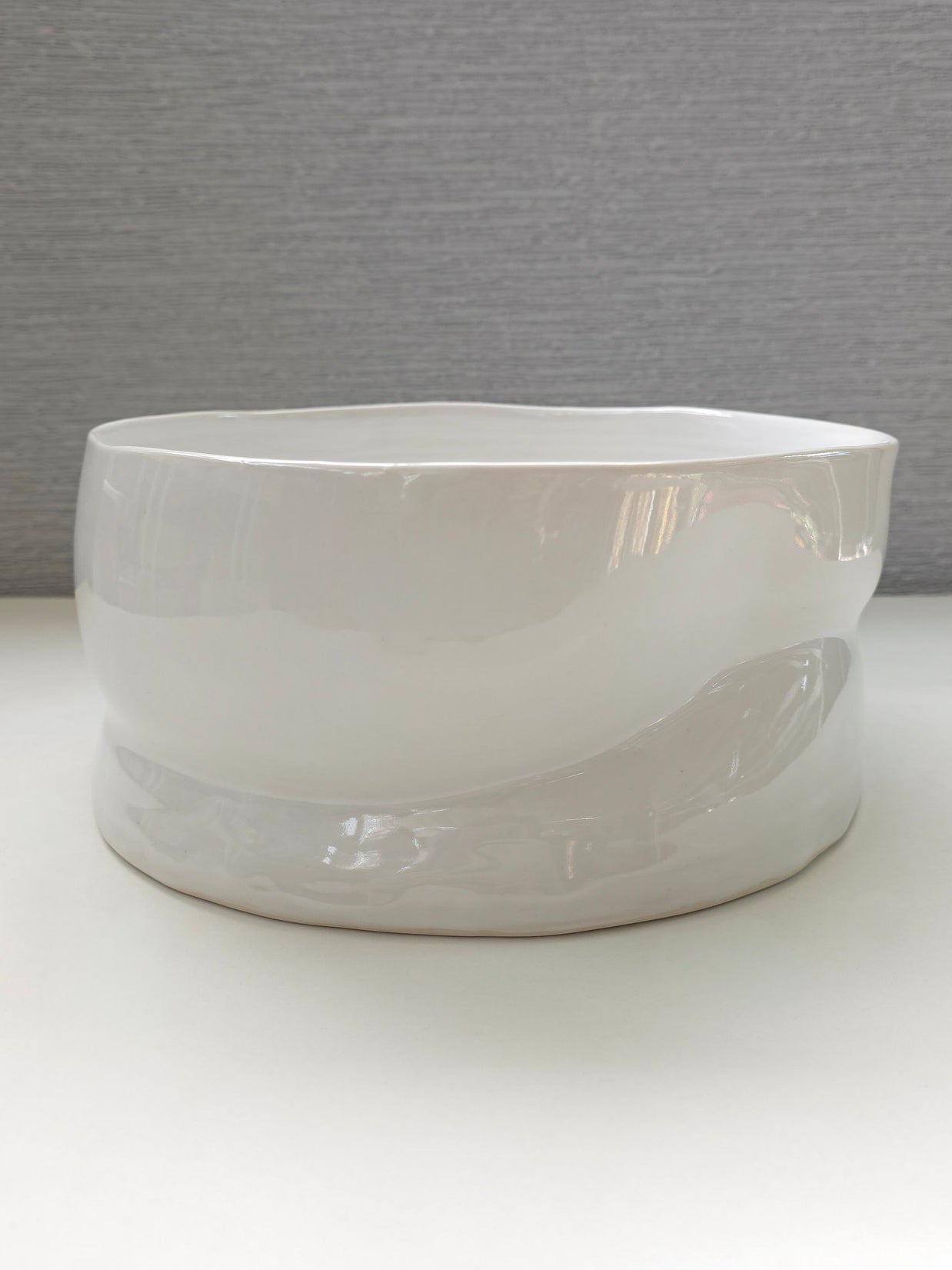 white deep serving bowl