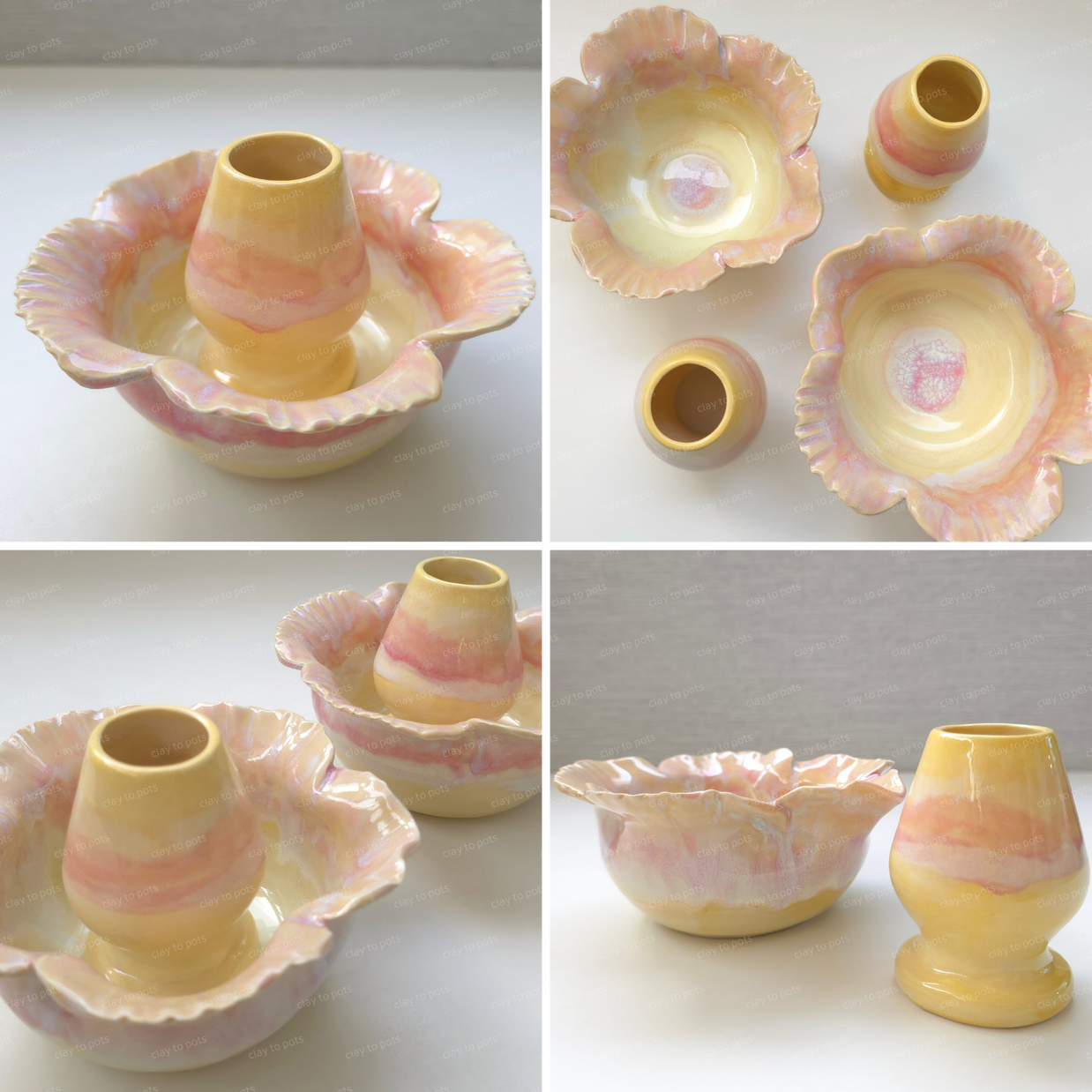 hibiscus matcha set