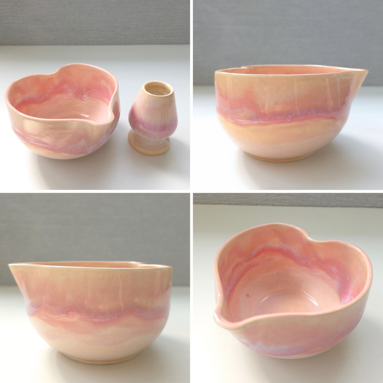heart matcha set