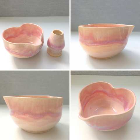 heart matcha set