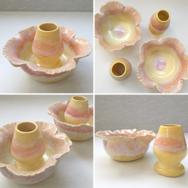 hibiscus matcha set
